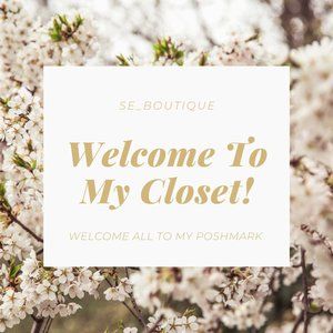 Welcome to my closet everyone